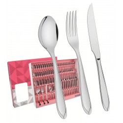 Faqueiro 84 Peças Laguna Aço Inox Tramontina com Facas de Churrasco
